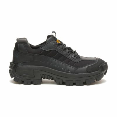 Men Safety Toe | Cat Footwear Men Invader Steel Toe Work Shoe Shoes Black