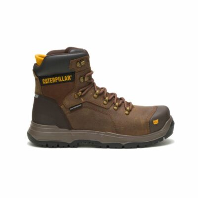 Men Waterproof | Cat Footwear Men Diagnostic 2.0 Waterproof Steel Toe Work Boot Boots Pyramid