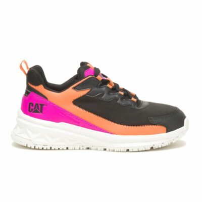 Women Shoes | Cat Footwear Women Streamline Runner Carbon Composite Toe Work Shoe Sneakers Black/pink