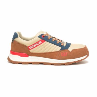 Men Shoes | Cat Footwear Men Venward Composite Toe Work Shoe Sneakers Brown Sugar/desert Mojave