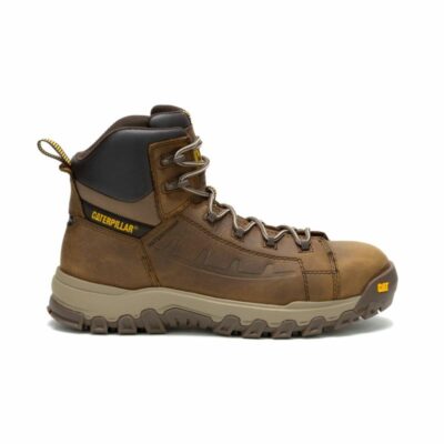 Men Safety Toe | Cat Footwear Men Threshold Rebound Waterproof Composite Toe Work Boot Boots Pyramid