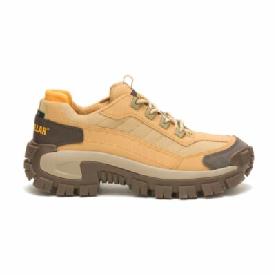 Men Safety Toe | Cat Footwear Men Invader Steel Toe Work Shoe Shoes Taffy