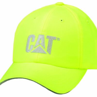 Men Hats & Accessories | Cat Footwear Men Hivis Trademark Cap Hats Bright Yellow