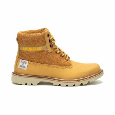 Women Boots | Cat Footwear Colorado 2.0 Harris Tweed Boot Boots Amber Gold