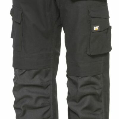 Men Pants | Cat Footwear Men Trademark Trouser Bottoms Black